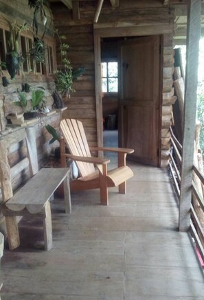 Terrace/patio - Hostel Paraiso Verde Coban (Cobán)