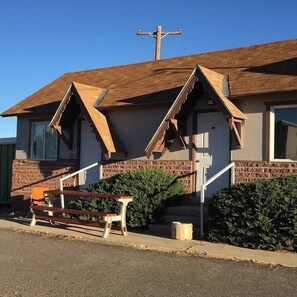 Façade de l’hébergement