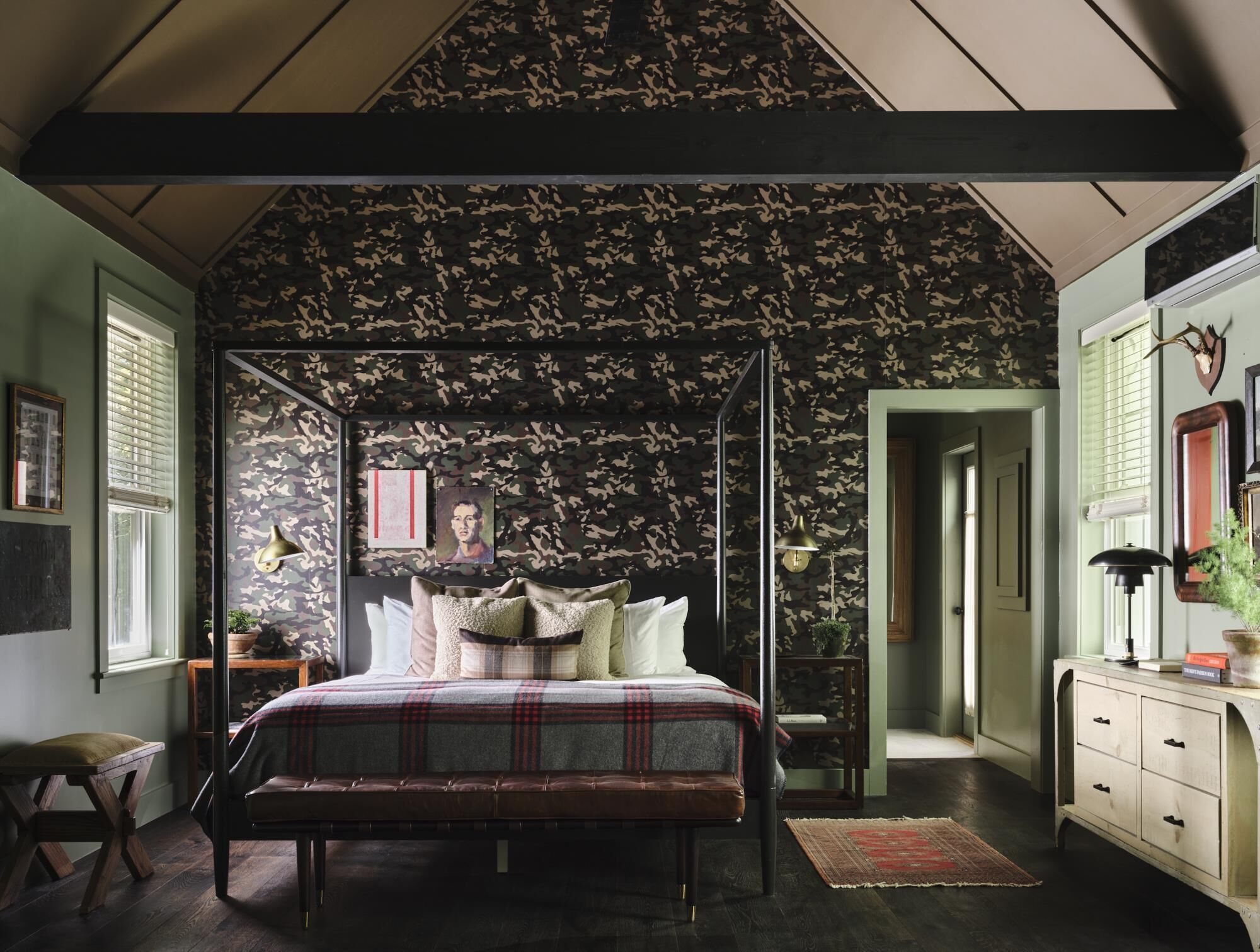Individually decorated, individually furnished, blackout drapes