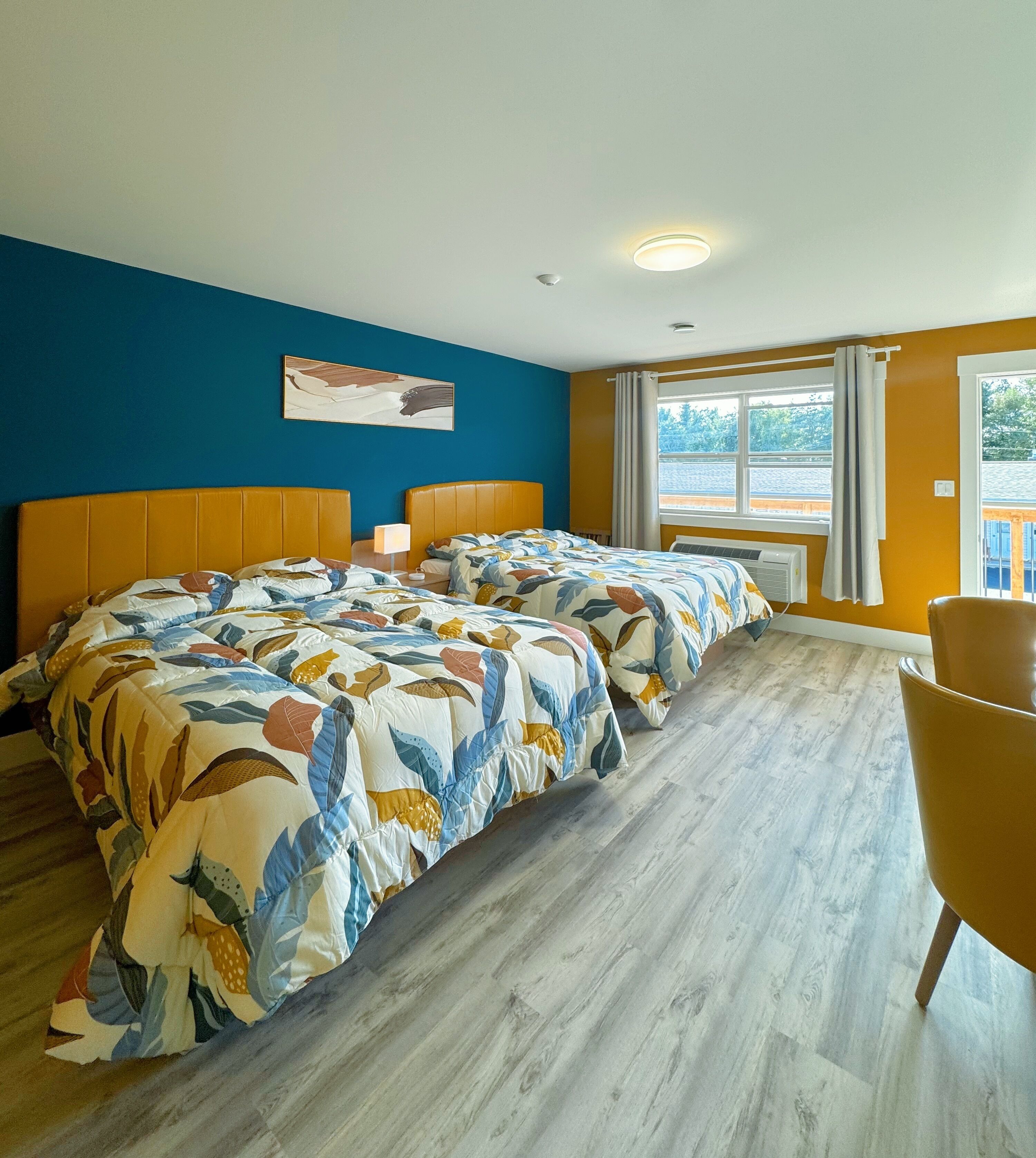 Deluxe Room, 2 Queen Beds | Desk, soundproofing, free WiFi, bed sheets