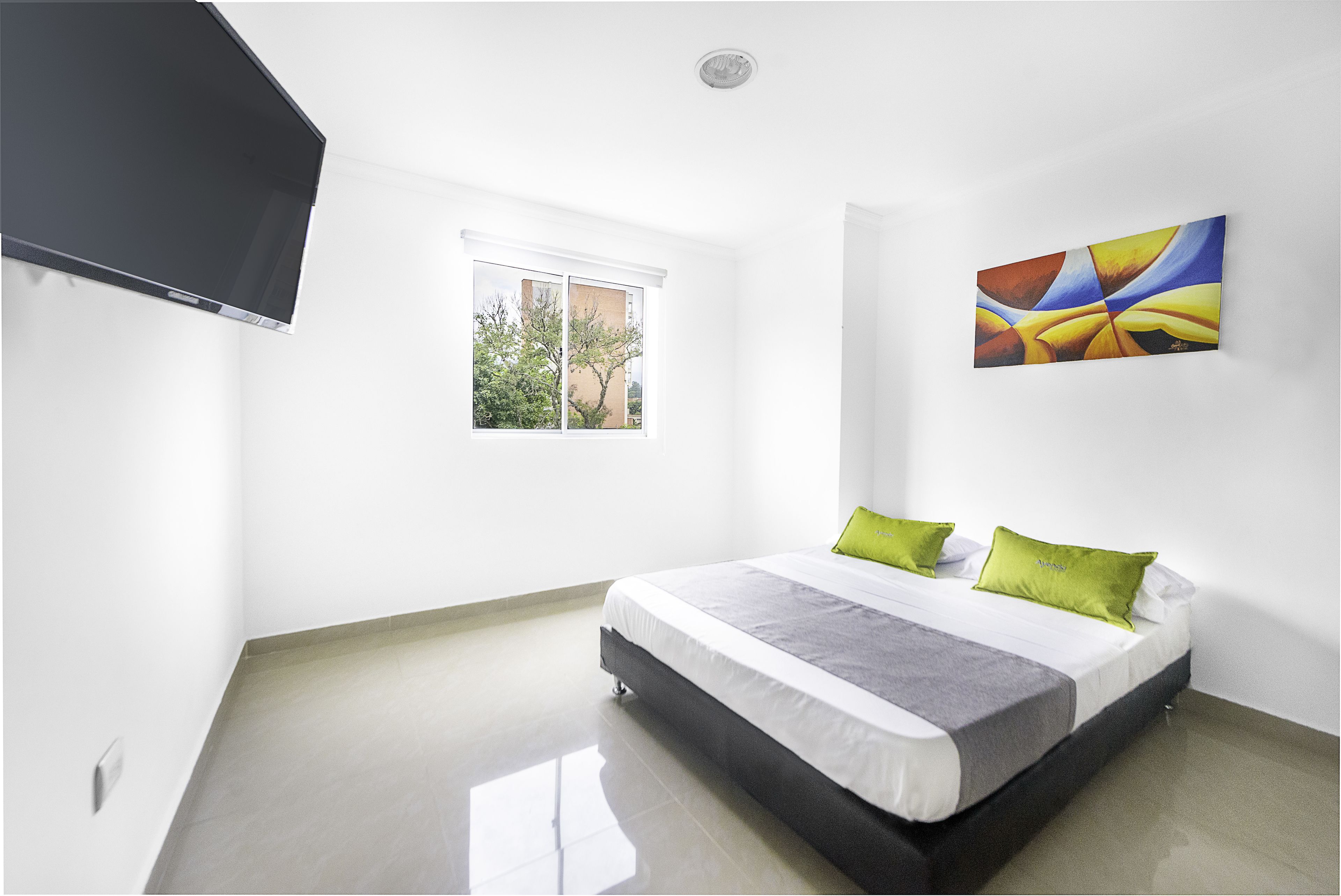 ห้องเบสิกดับเบิล, เตียงใหญ่ 1 เตียง | โต๊ะทำงาน, Wi-Fi ฟรี, ผ้าปูที่นอน