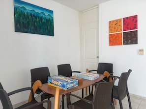 Family House, 4 Bedrooms, Private Pool | Living area | 1-inch TV with cable channels