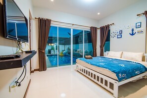 Three Bedrooms - Private Pool Villa | 3 bedrooms, desk, blackout drapes, free WiFi