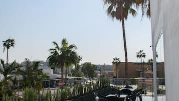 Stadsuitzicht vanuit accommodatie