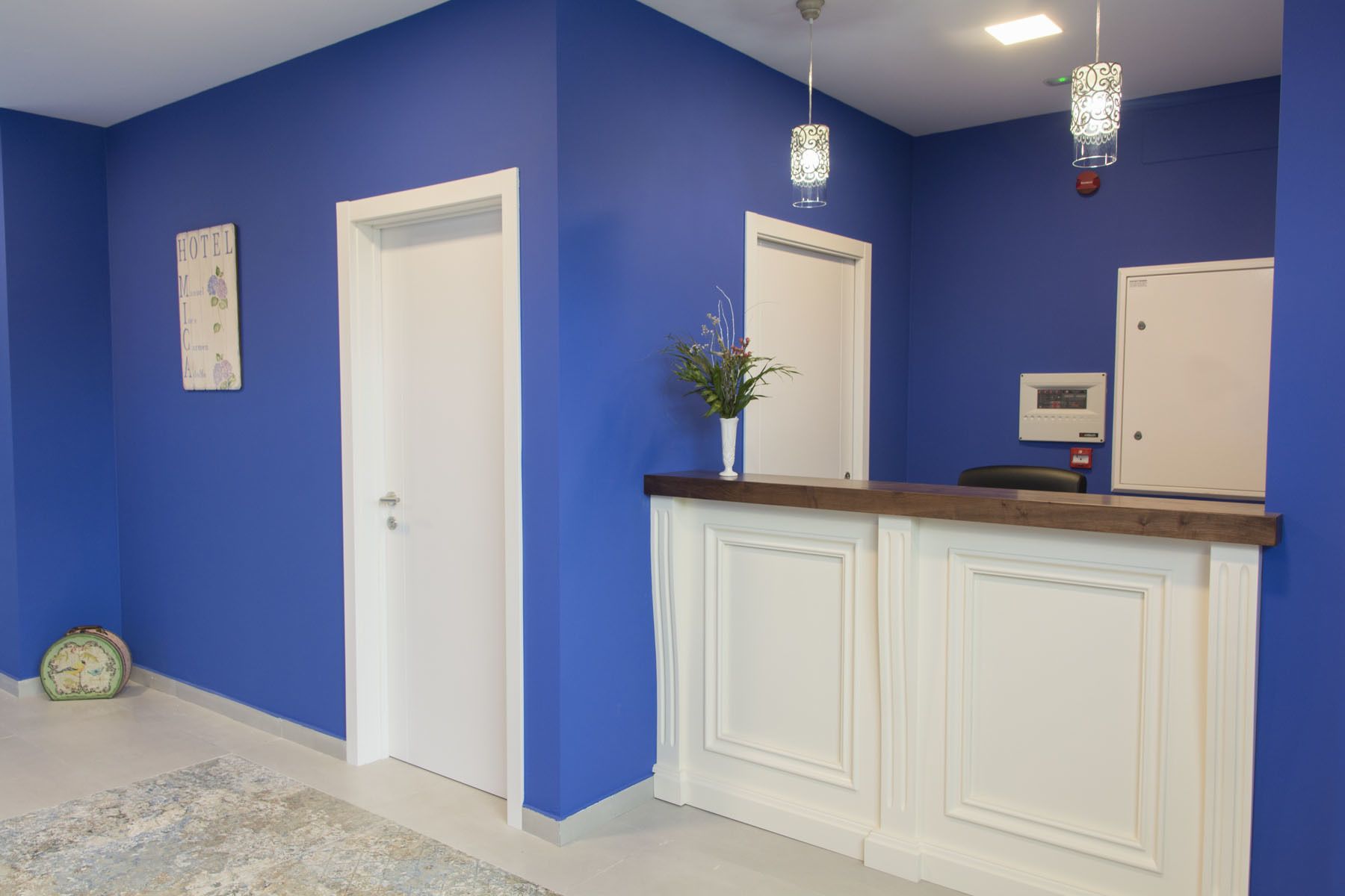 check-in/check-out kiosk