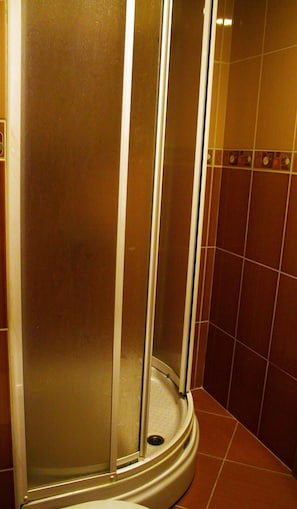 Dusche im Bad