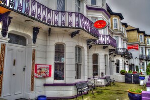 Façade de l’hébergement