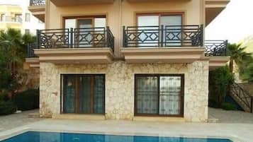 Façade de l’hébergement