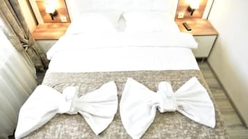 Standard Double Room | Premium bedding, desk, soundproofing, iron/ironing board