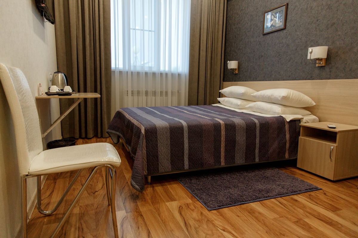 Standard Double Room | Premium bedding, in-room safe, desk, iron/ironing board