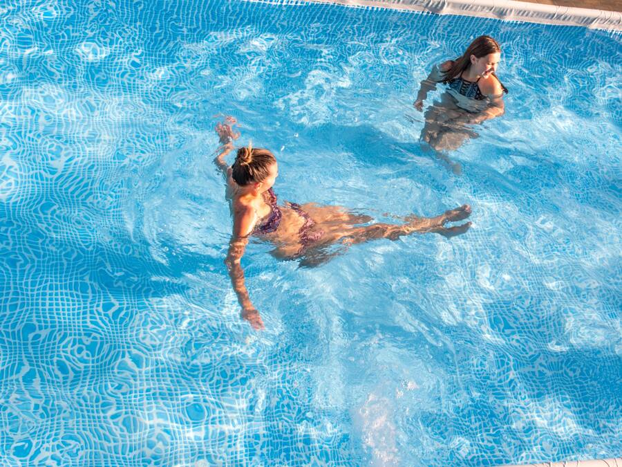 Seasonal outdoor pool