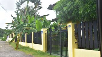 Voorkant van accommodatie