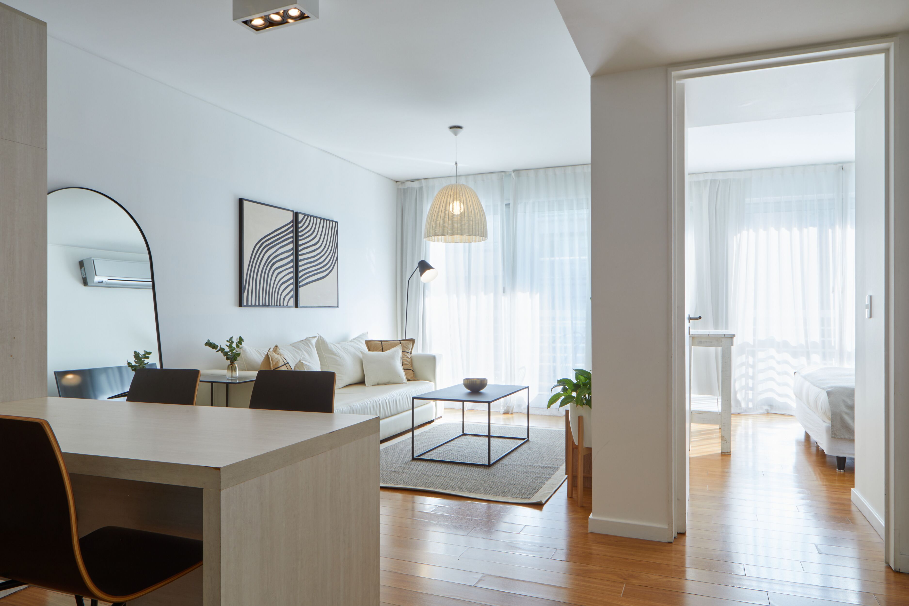 superior apartment, 1 queen bed with sofa bed, non smoking, balcony (#qp71) | living area | 40-inch flat-screen tv with cable channels, tv, pay films