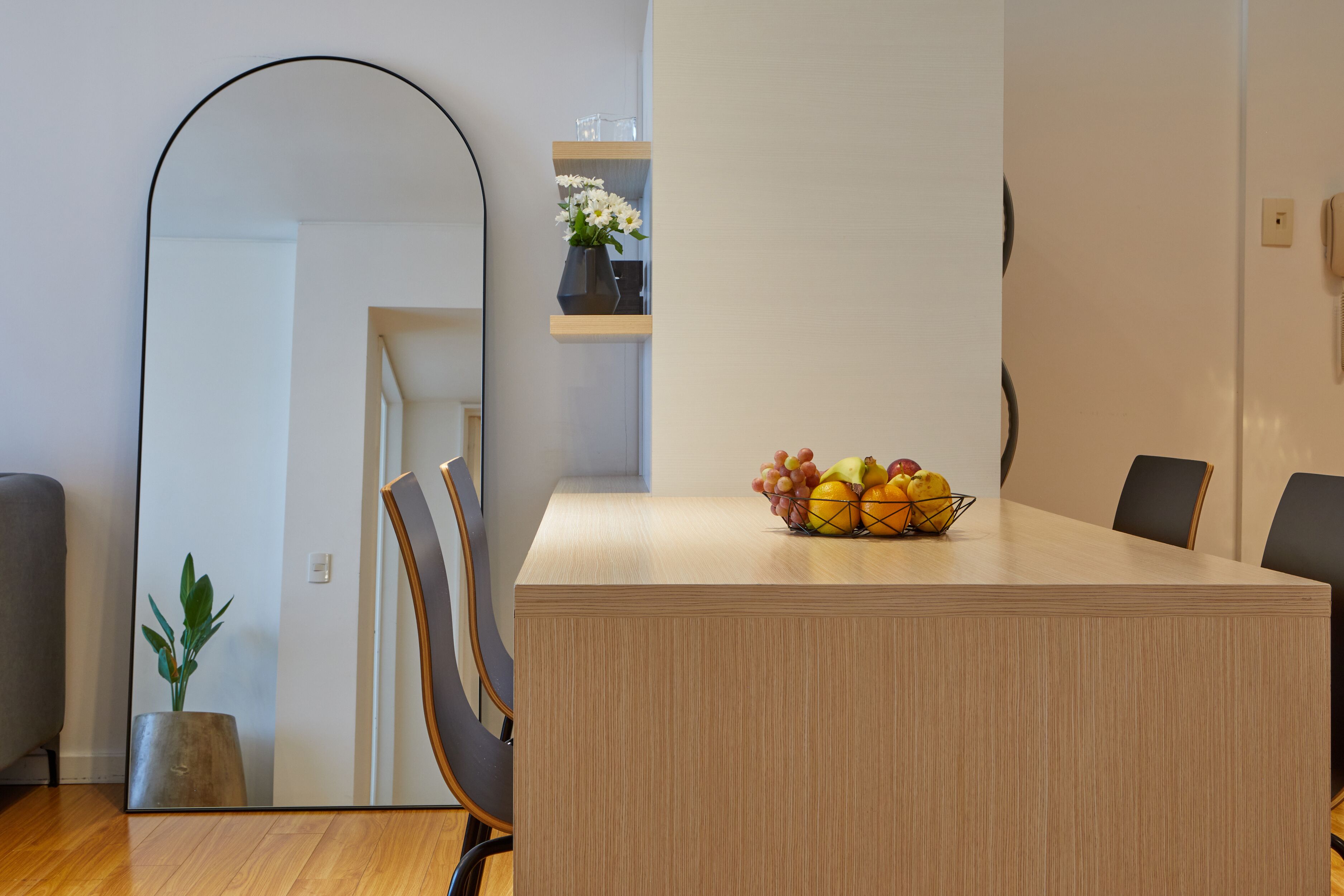 deluxe apartment, 1 bedroom, non smoking, balcony (#qp91) | private kitchen | full-sized fridge, microwave, oven, stovetop