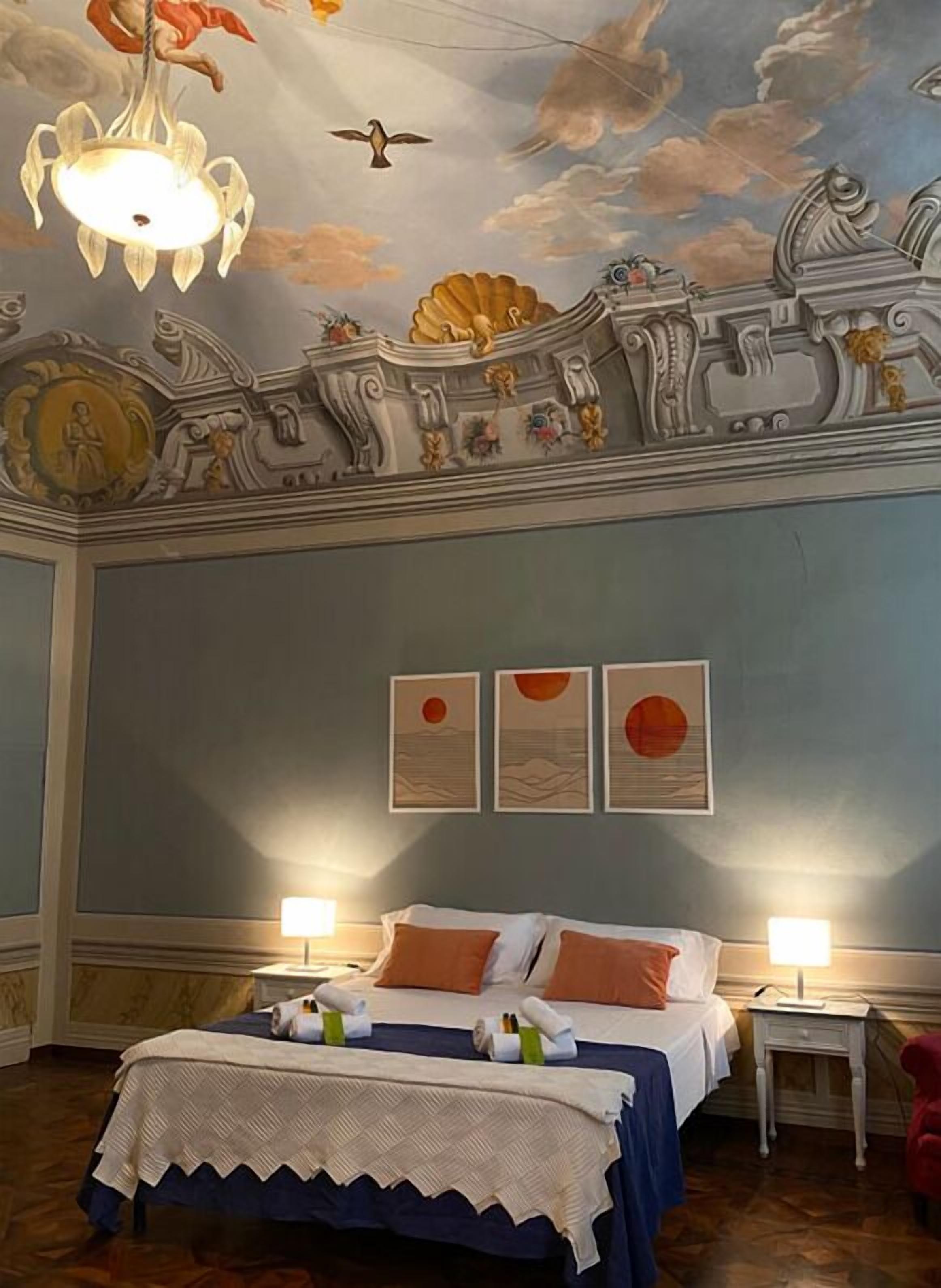Suite Affresco - Albergo Diffuso Volterra | Wi-fi (inkludert) og sengetøy