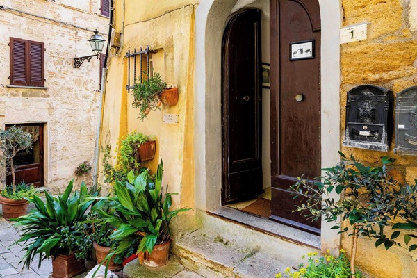Casa Alberi - Albergo Diffuso Volterra | Desk, laptop workspace, WiFi (free), bed sheets
