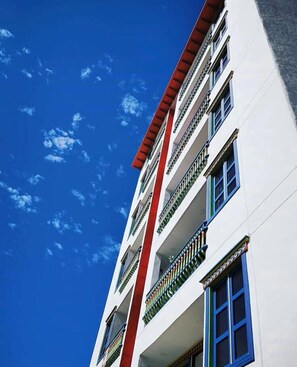 Fachada da propriedade