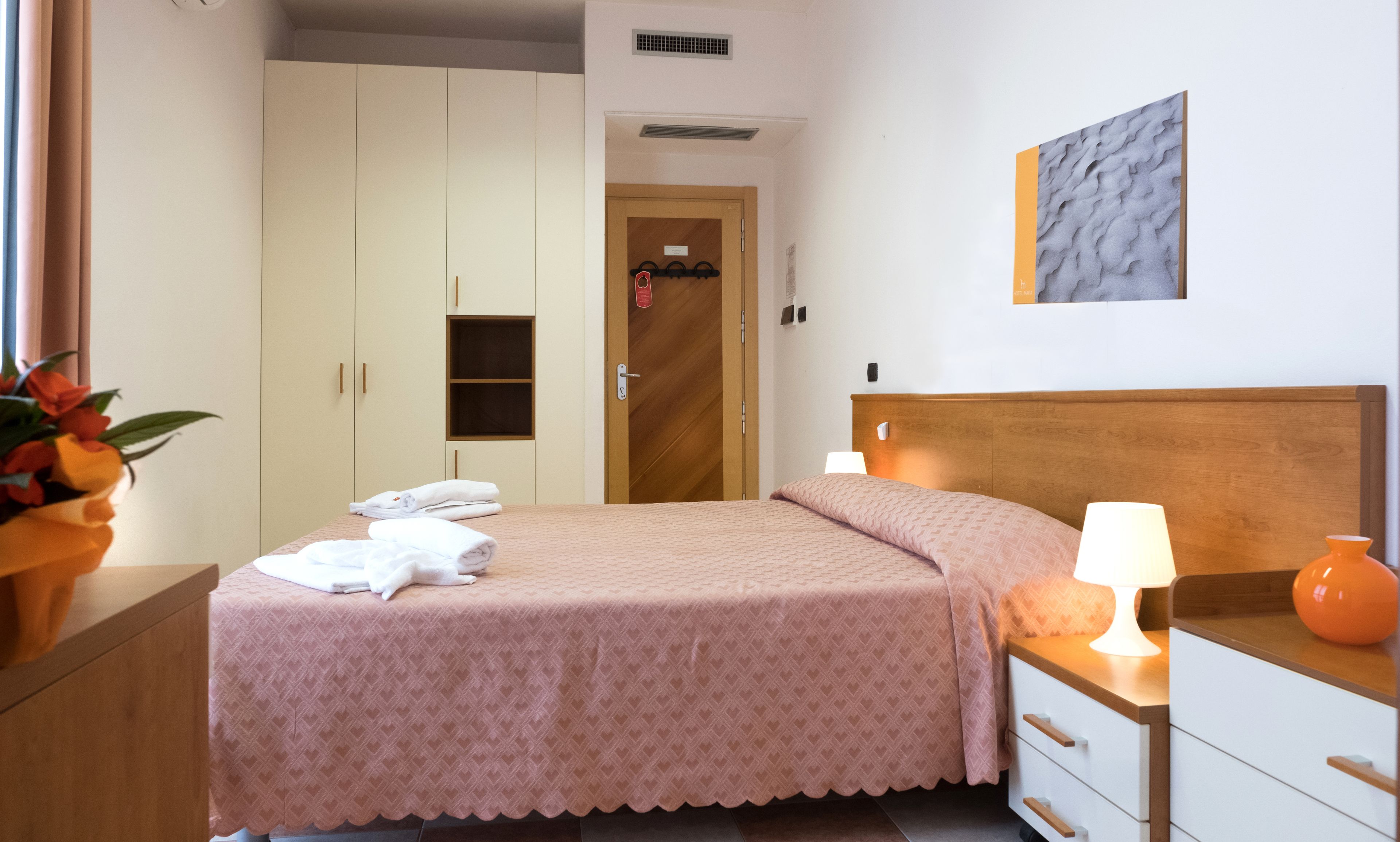 Camera doppia | Biancheria da letto di alta qualità, una cassaforte in camera