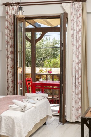 Chambre Double Standard, 1 lit double, vue jardin