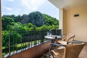 Vue sur les montagnes