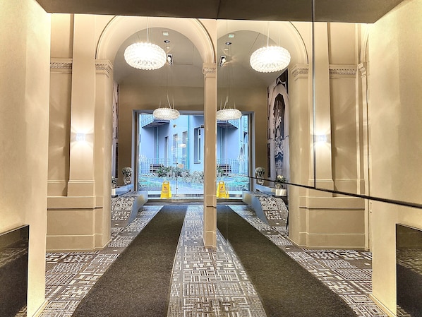 Property entrance - Spalena Apartment (Prague)