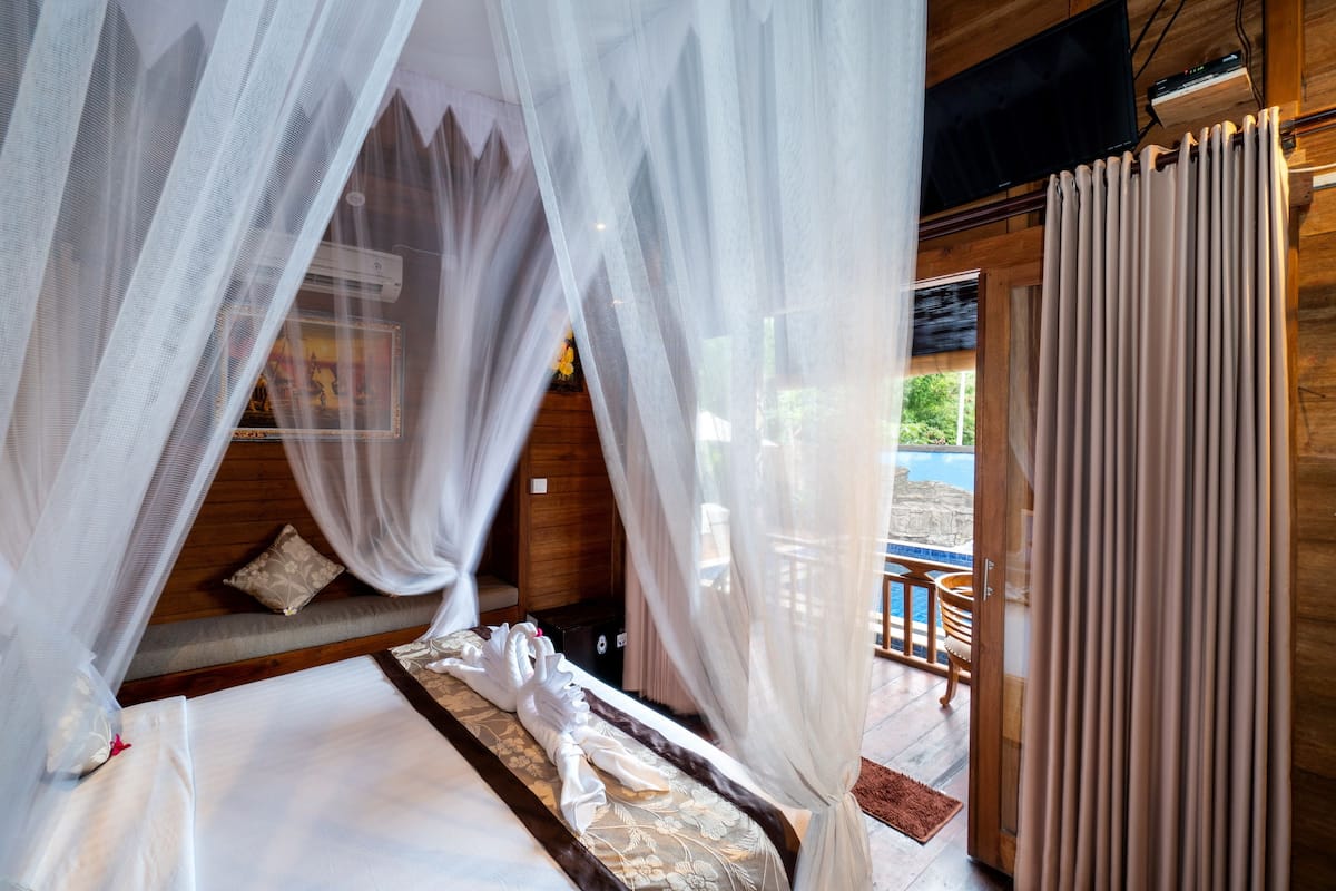 Junior Suite, Pool View | View from room