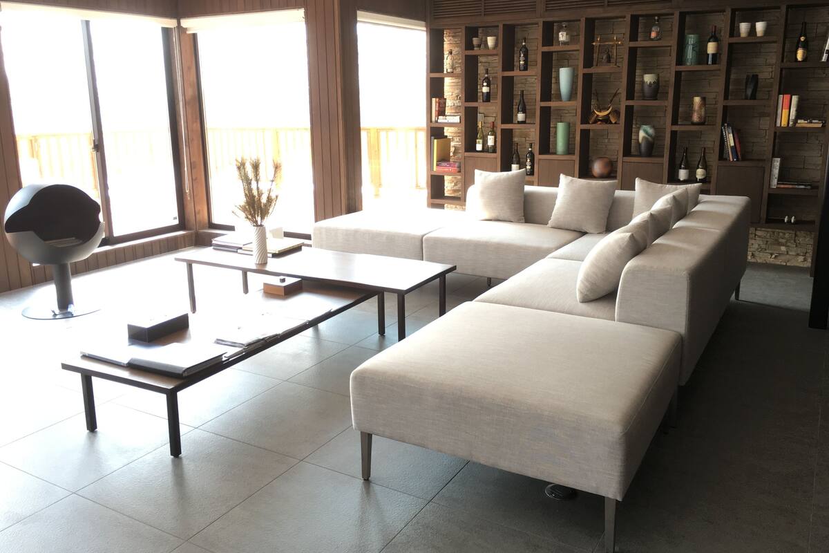 8 Bedroom Chalet | Living area
