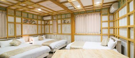 Chambre Triple Standard | Bureau, Wi-Fi gratuit