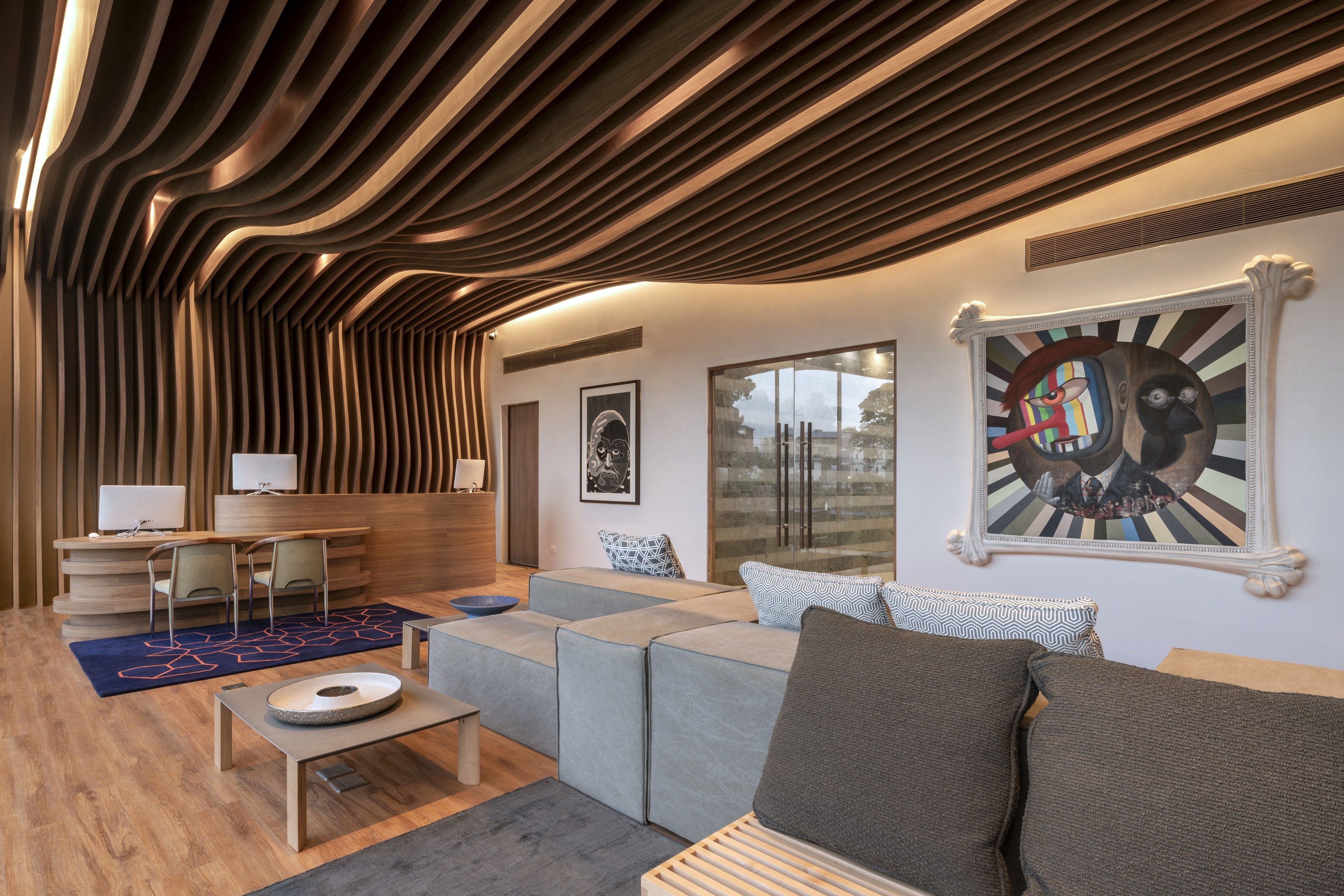 check-in/check-out kiosk