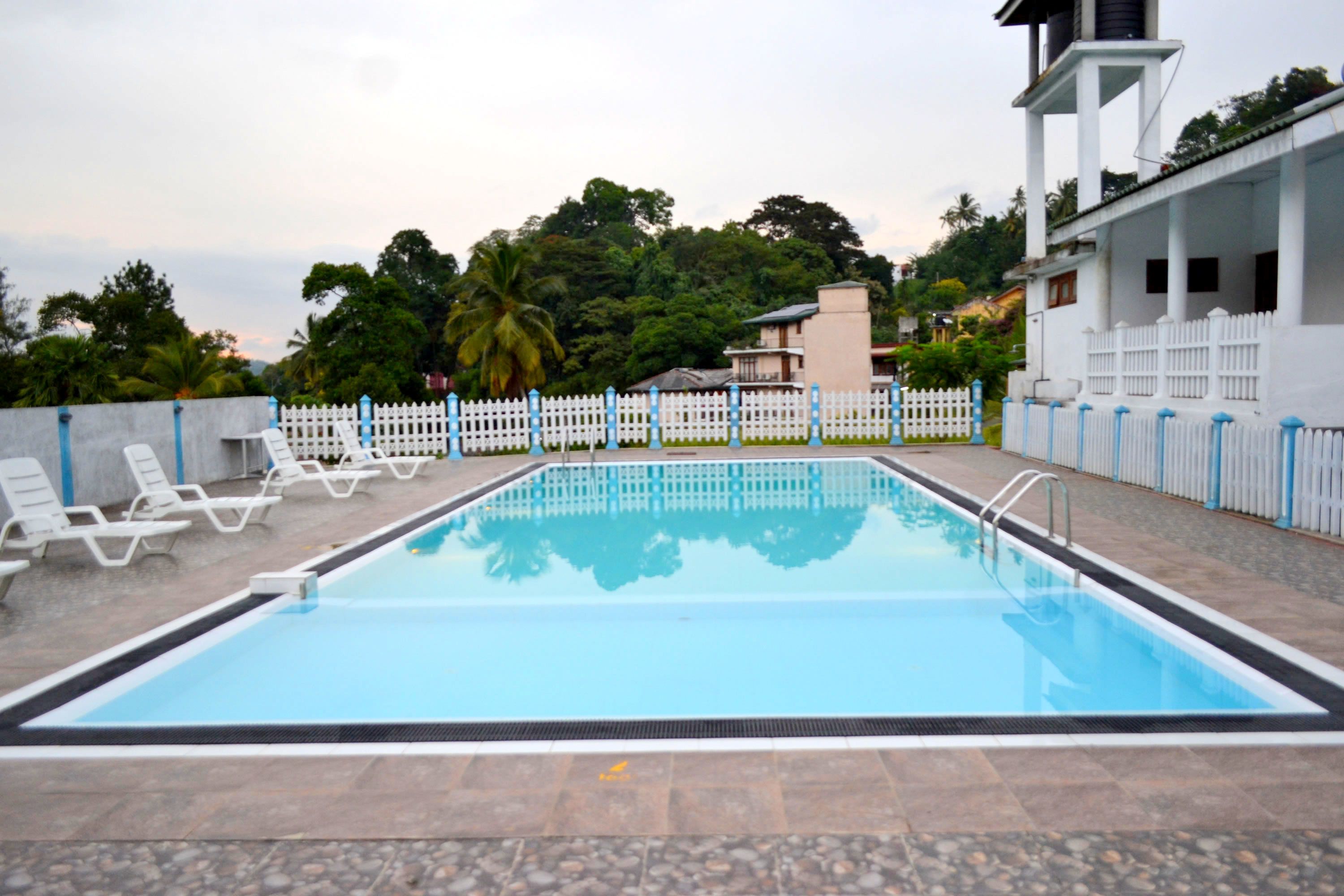 Alberca al aire libre 