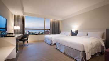 Family Quadruple Room, 2 Double Beds, Bathtub | View from room