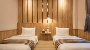 Business Twin Room | Premium bedding, down duvets, pillow-top beds, individually furnished