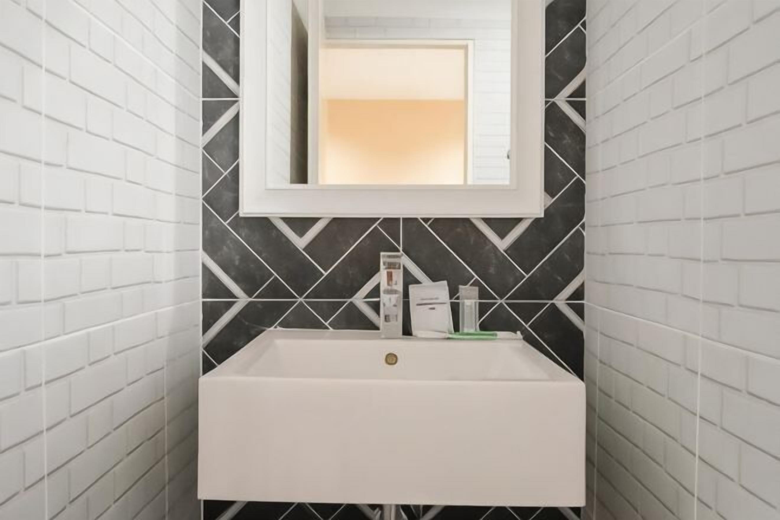 Bathroom | Shower, free toiletries, hair dryer, towels