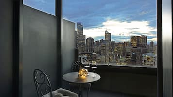 Luxury Apartment, Multiple Beds, City View | Balcony
