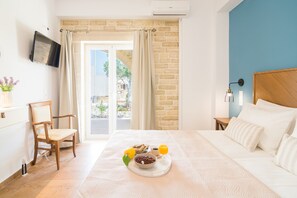 Villa - 2 sovrum (Efrosini) | Skrivbord, ljudisolering, strykjärn/strykbräda och gratis barnsängar
