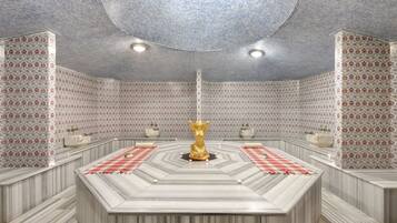 Sauna, mandi tangas / hammam, rawatan muka