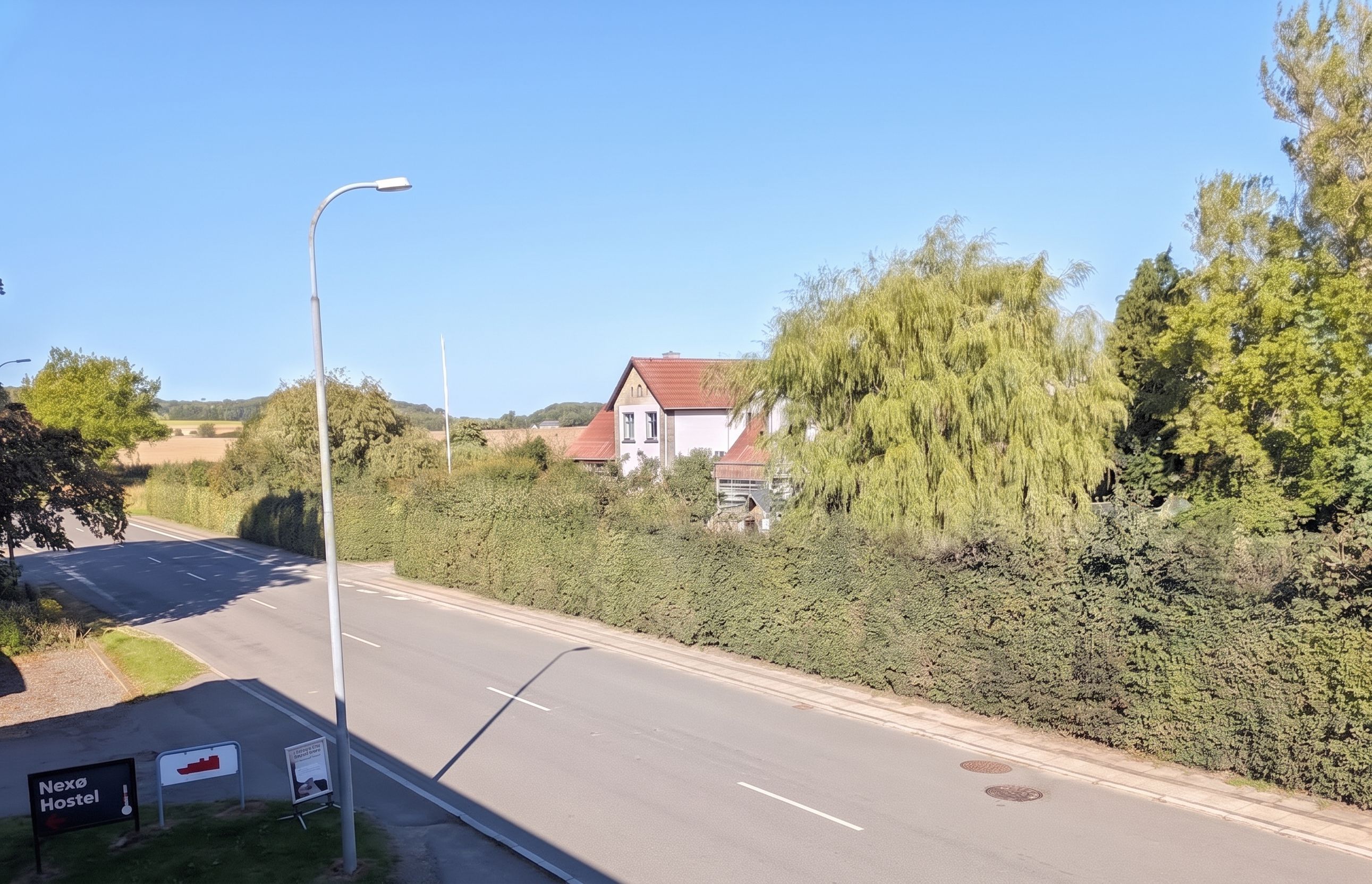 Utsikt fra overnattingsstedet
