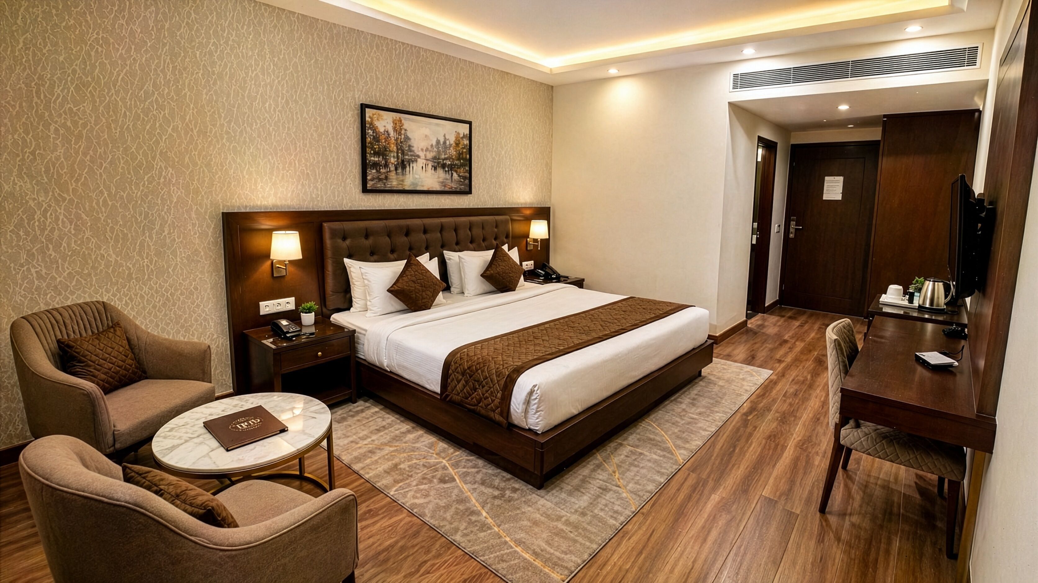 Super Deluxe Room | Sengetøy i egyptisk bomull og sengetøy av topp kvalitet