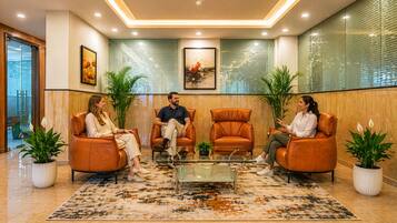 Lobby sitting area