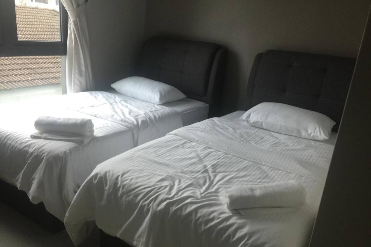Chambre avec lits jumeaux