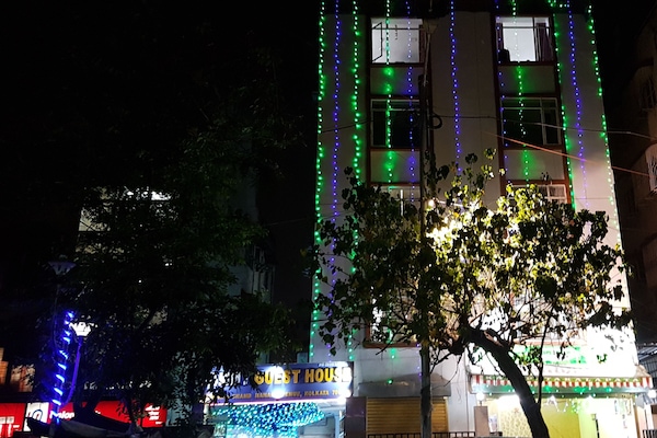 Front of property – evening/night