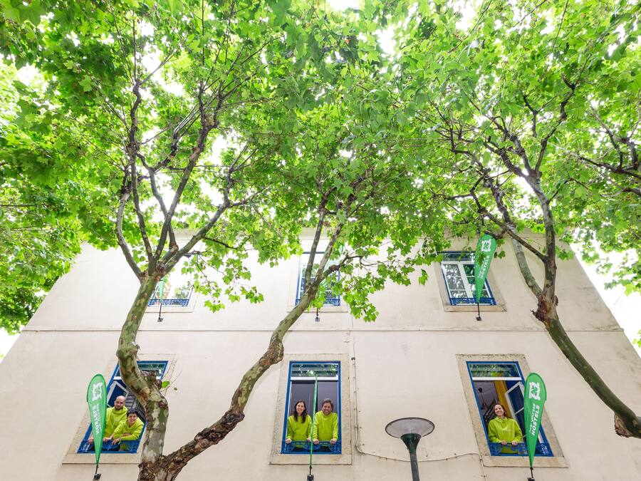 Façade de lâhĂ©bergement