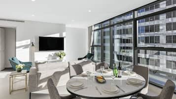 3 Bedroom Darling Suite | Living area | Flat-screen TV