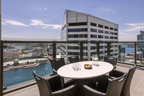 Penthouse | Blick vom Balkon