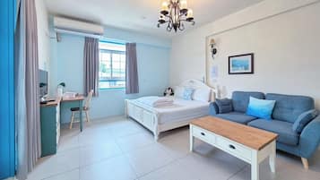 Comfort Double Room, Patio (A401) | Premium bedding, down comforters, soundproofing, rollaway beds