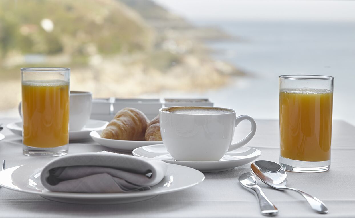 Desayuno estilo bufé