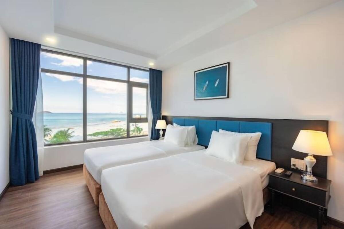 1 slaapkamer, luxe beddengoed, een minibar, een kluis op de kamer