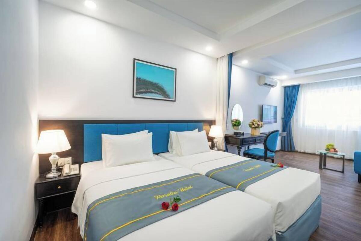 1 slaapkamer, luxe beddengoed, een minibar, een kluis op de kamer
