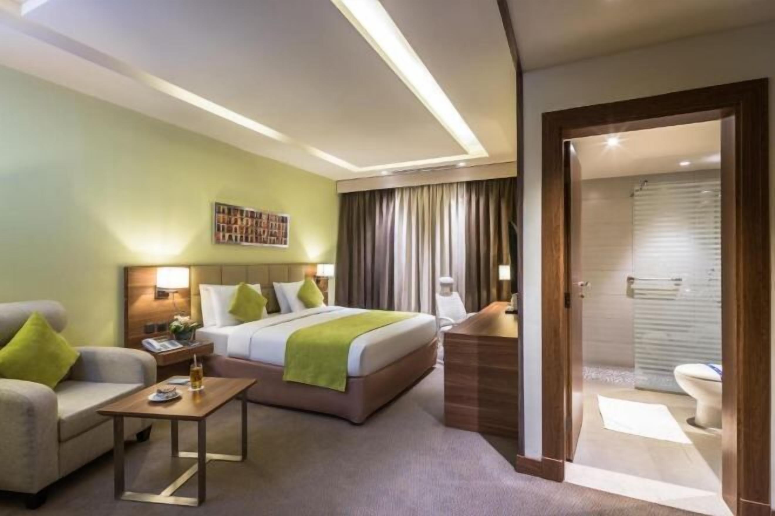 1 habitación, minibar, caja de seguridad en la habitación y escritorio 