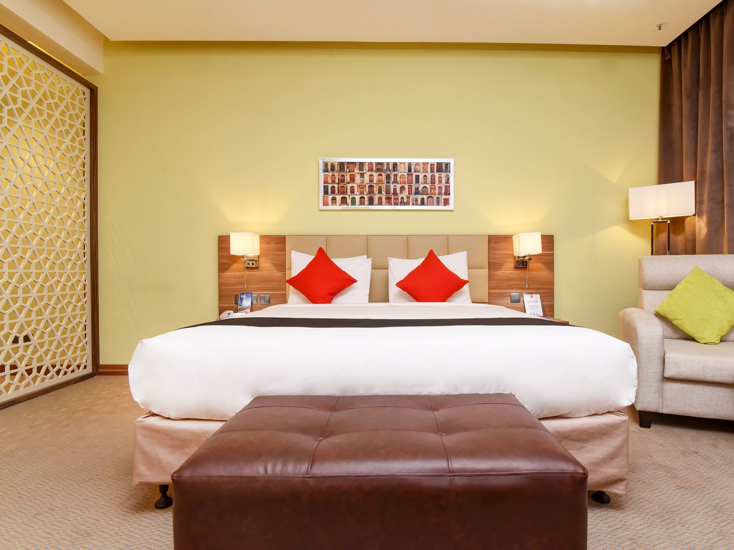 executive suite | 1 bedroom, minibar, in-room safe, desk